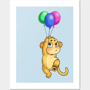 Balloon miichii Posters and Art